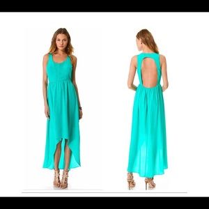 Charlie Jade silk high low dress